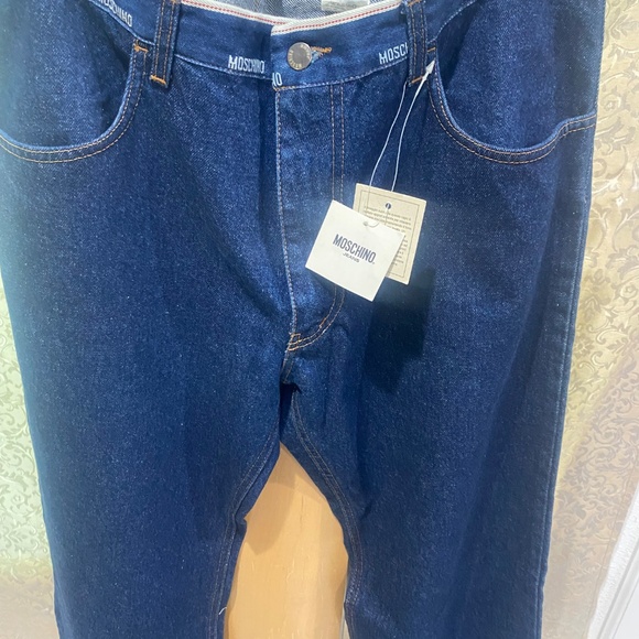 Moschino Jeans Designer Vintage  Premium Raw Denim Sz 38 - Picture 6 of 11